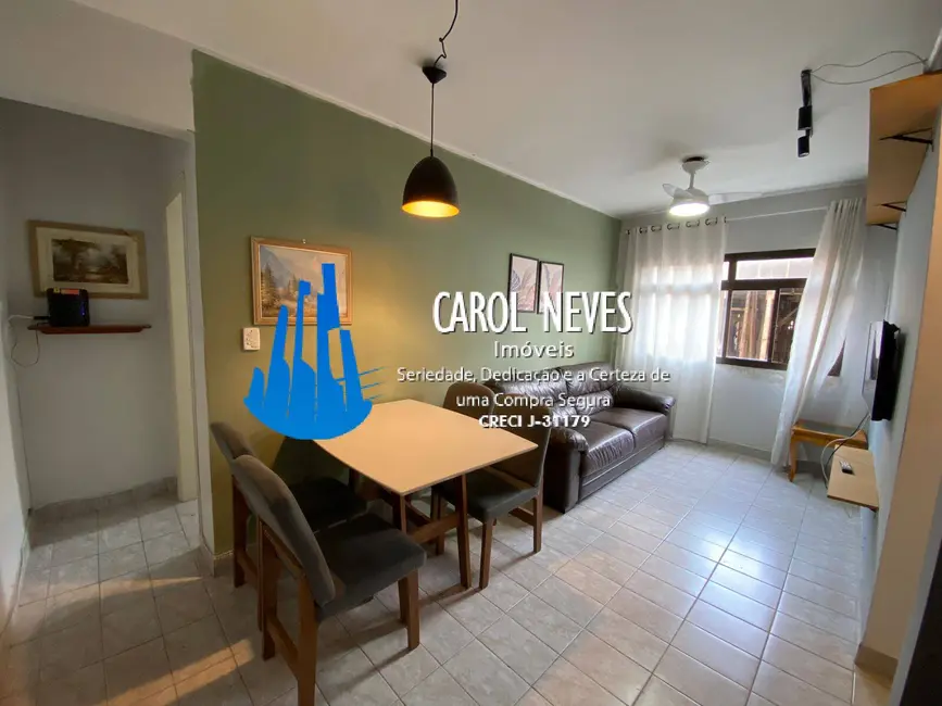 Foto 1 de Apartamento com 1 quarto à venda, 45m2 em Aviação, Praia Grande - SP