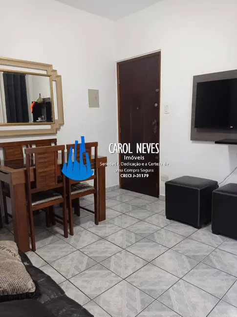 Foto 1 de Apartamento com 1 quarto à venda, 68m2 em Ocian, Praia Grande - SP