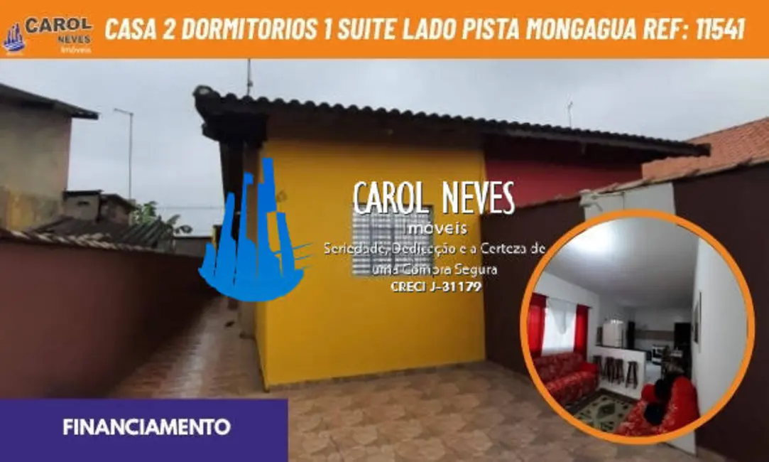 Foto 1 de Casa com 2 quartos à venda, 125m2 em Mongagua - SP