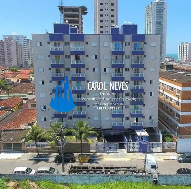 Foto 2 de Apartamento com 1 quarto à venda, 40m2 em Aviação, Praia Grande - SP
