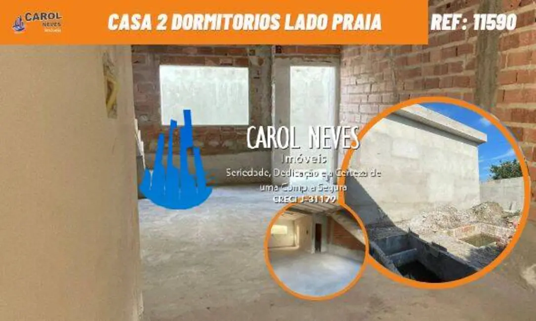 Foto 1 de Casa com 2 quartos à venda, 65m2 em Itanhaem - SP