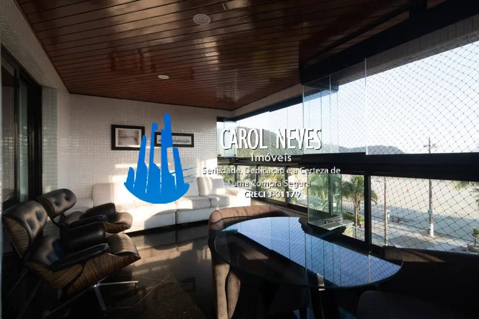 Foto 2 de Apartamento com 4 quartos à venda, 250m2 em Canto do Forte, Praia Grande - SP