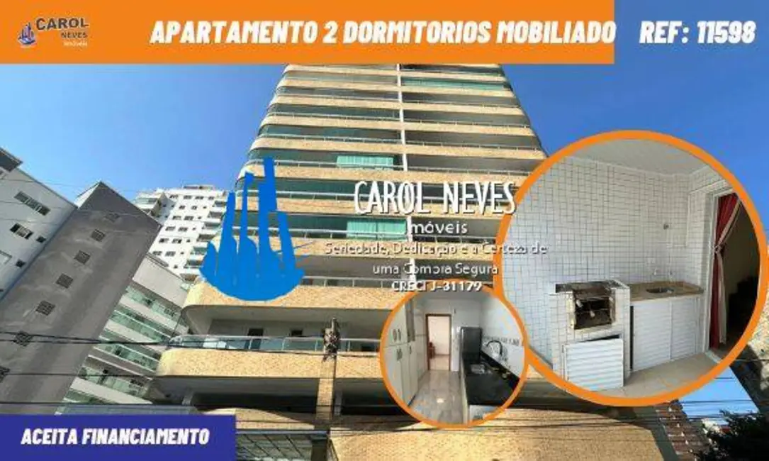 Foto 1 de Apartamento com 2 quartos à venda, 84m2 em Guilhermina, Praia Grande - SP