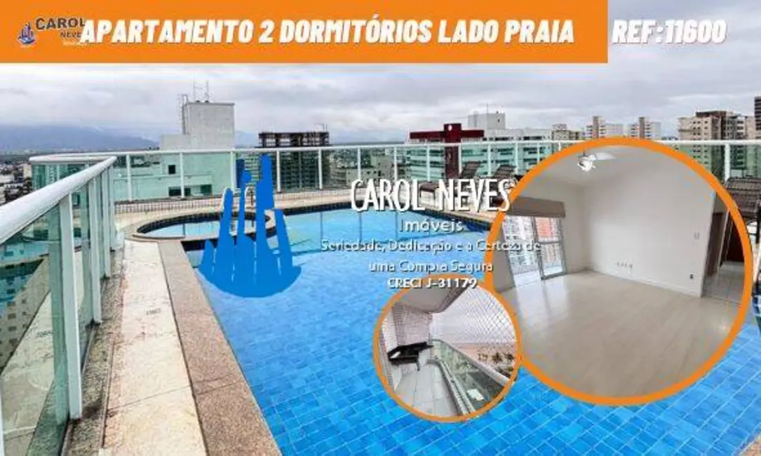 Apartamento com 2 quartos à venda, 80m2 em Aviação, Praia Grande - SP - imagem 1 Foto 1 de Apartamento com 2 quartos à venda, 80m2 em Aviação, Praia Grande - SP