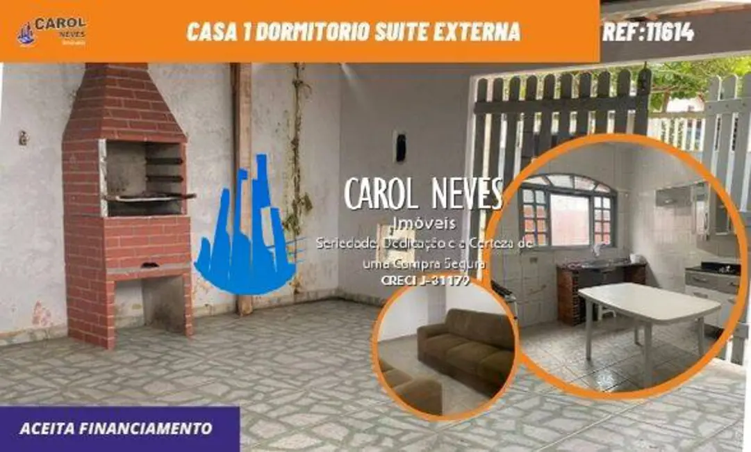 Foto 1 de Casa com 2 quartos à venda, 115m2 em Mongagua - SP