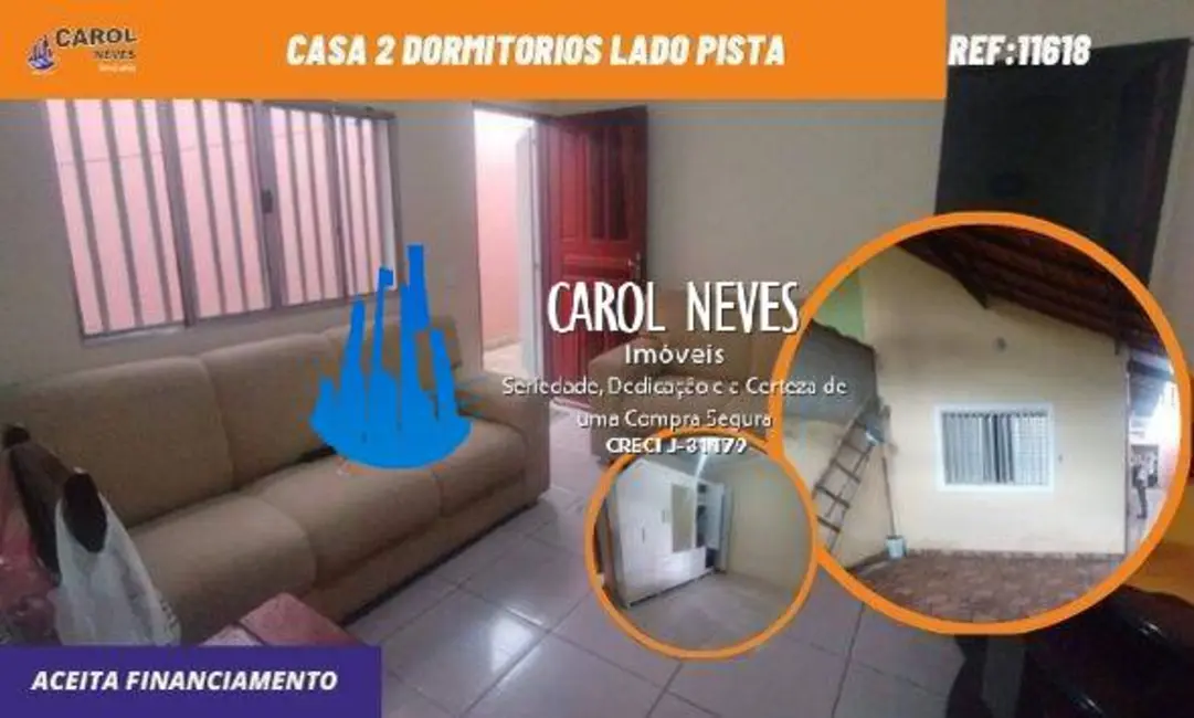 Foto 1 de Casa com 2 quartos à venda, 180m2 em Mongagua - SP