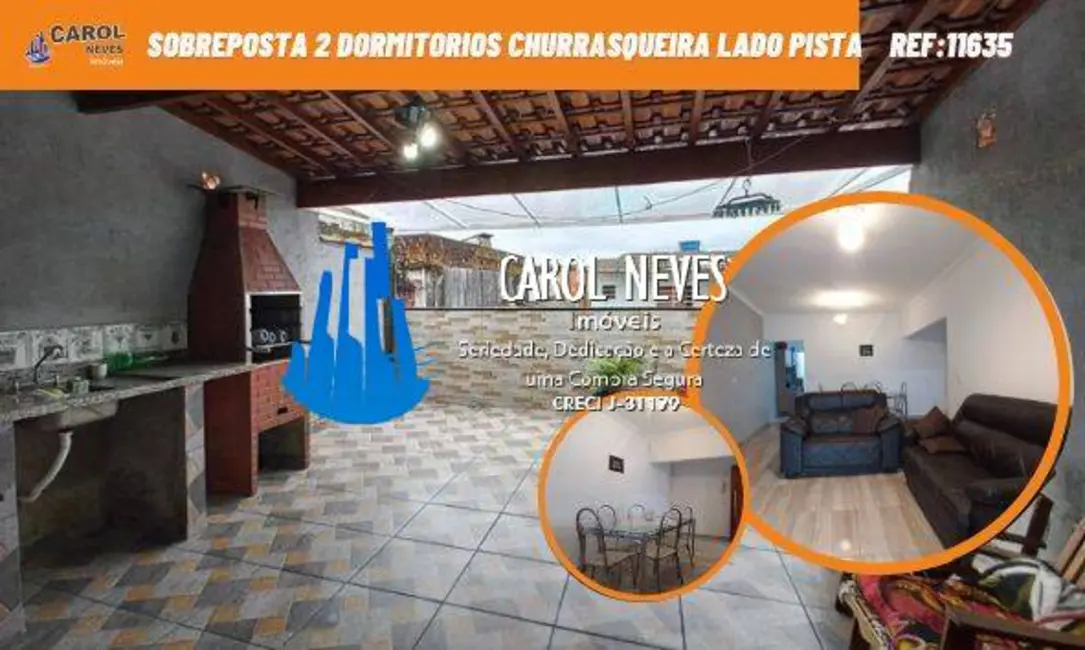 Foto 1 de Casa com 2 quartos à venda, 85m2 em Vila Sônia, Praia Grande - SP