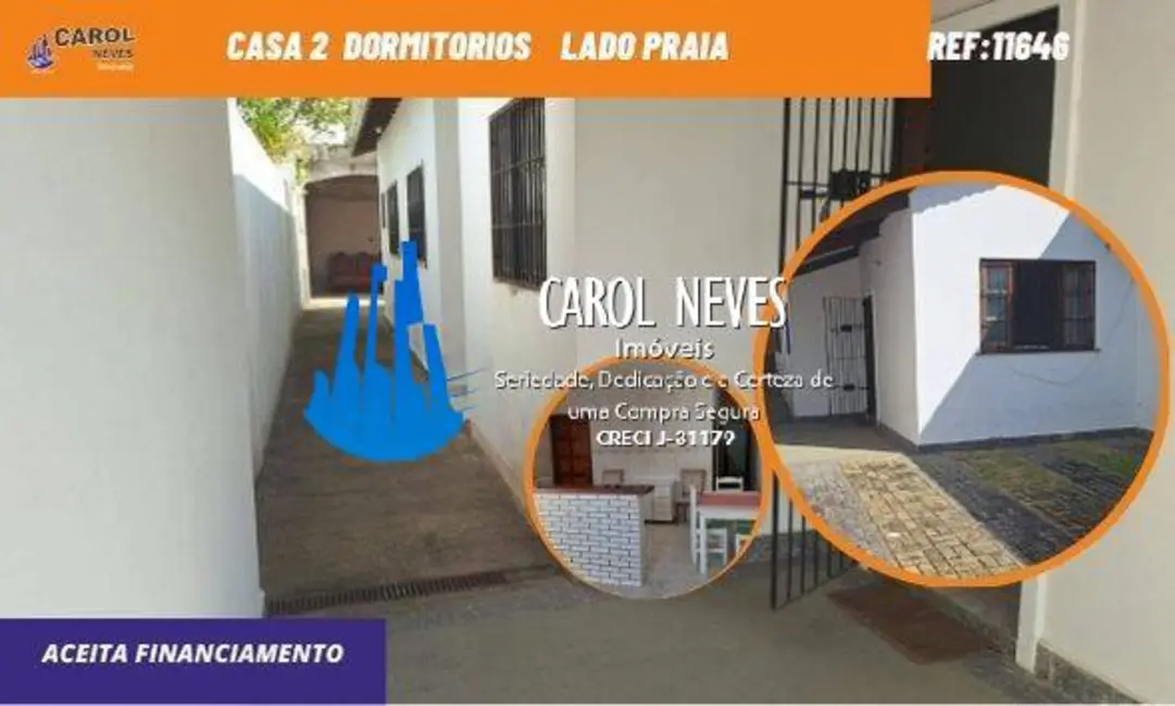 Foto 1 de Casa com 2 quartos à venda, 74m2 em Itanhaem - SP