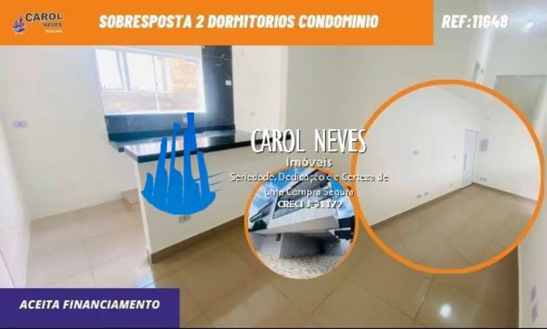 Foto 1 de Casa com 2 quartos à venda, 51m2 em Vila Nossa Senhora de Fátima, Sao Vicente - SP