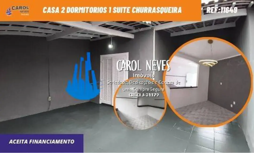 Foto 1 de Casa com 2 quartos à venda, 70m2 em Mongagua - SP