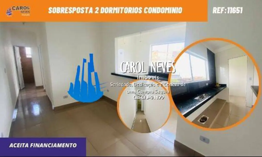 Foto 1 de Casa com 2 quartos à venda, 45m2 em Vila Nossa Senhora de Fátima, Sao Vicente - SP