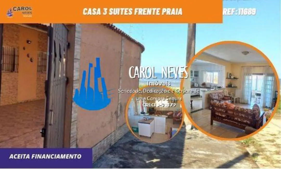Foto 1 de Casa com 3 quartos à venda, 180m2 em Itanhaem - SP