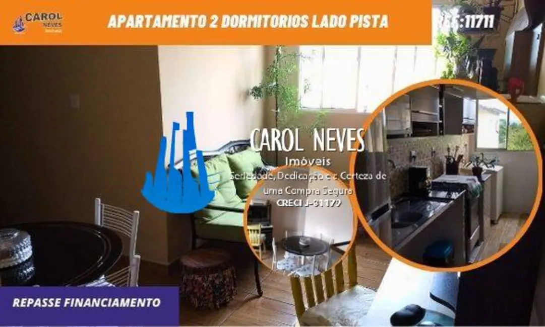 Foto 1 de Apartamento com 2 quartos à venda, 52m2 em Itanhaem - SP