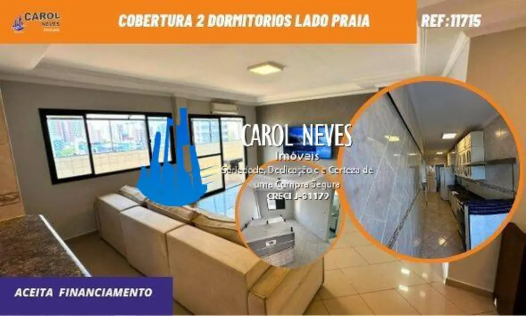 Foto 1 de Cobertura com 3 quartos à venda, 147m2 em Praia Grande - SP