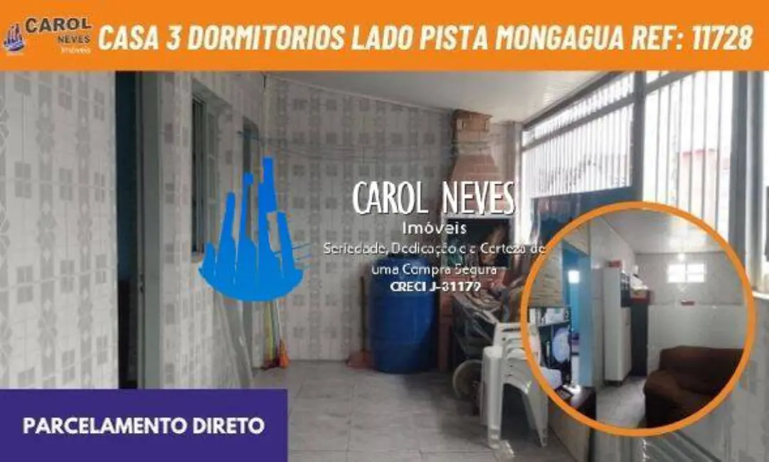 Foto 1 de Casa com 3 quartos à venda, 56m2 em Mongagua - SP