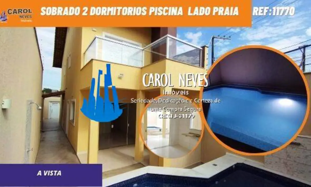 Foto 1 de Casa com 2 quartos à venda em Itanhaem - SP