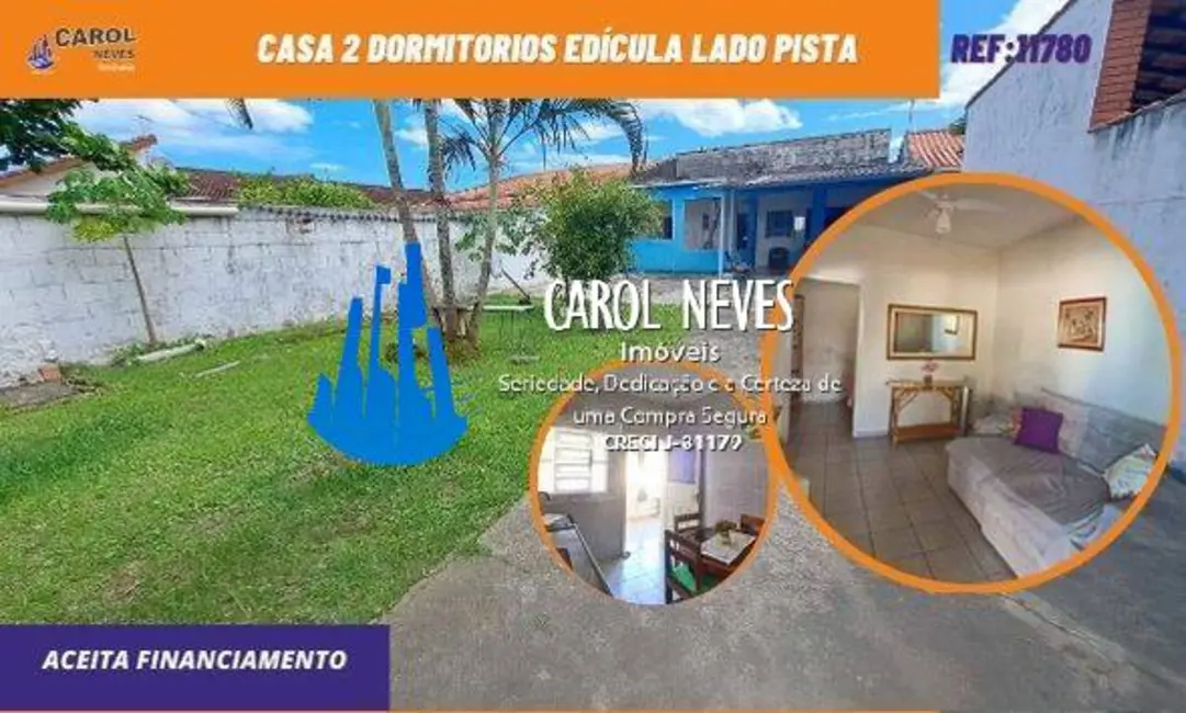 Foto 1 de Casa com 2 quartos à venda, 69m2 em Itanhaem - SP