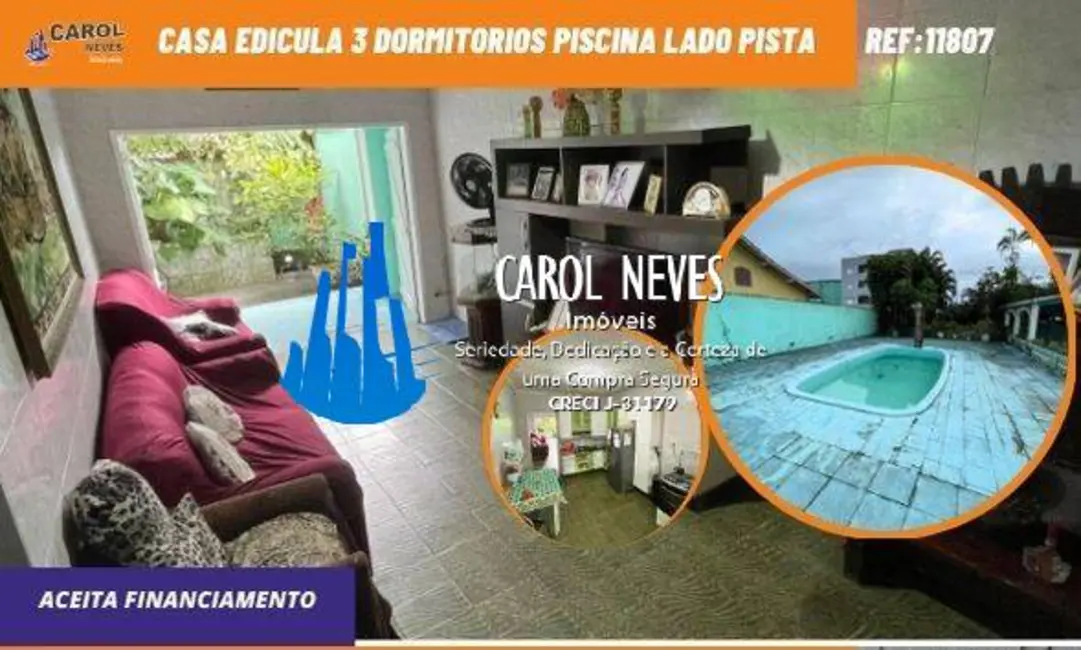 Foto 1 de Casa com 3 quartos à venda, 242m2 em Mongagua - SP
