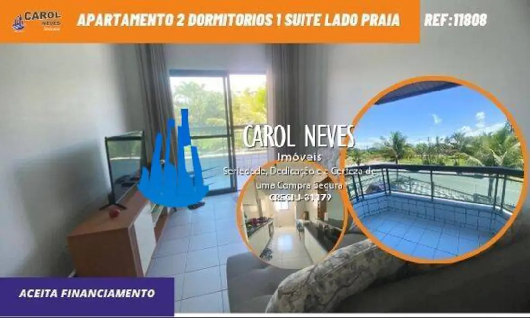 Foto 1 de Apartamento com 2 quartos à venda, 70m2 em Mongagua - SP