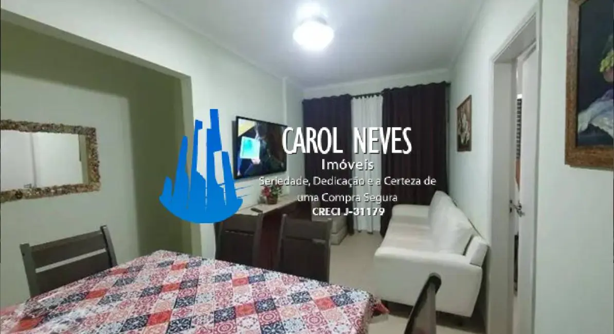 Foto 3 de Apartamento com 2 quartos à venda, 60m2 em Ocian, Praia Grande - SP