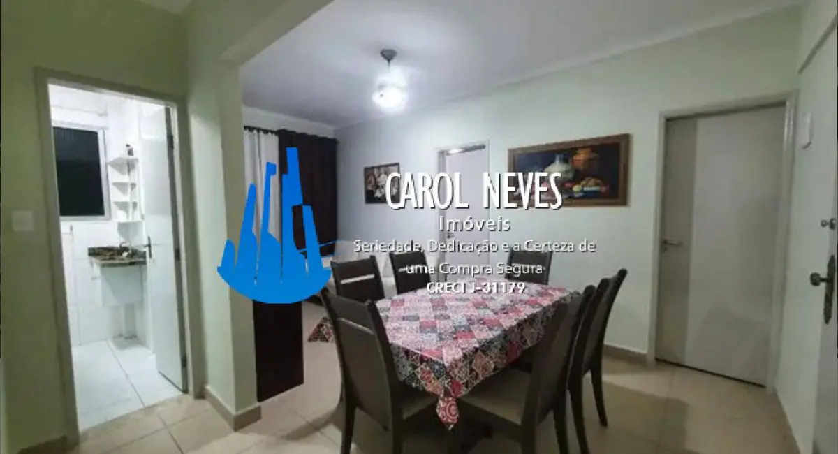 Foto 2 de Apartamento com 2 quartos à venda, 60m2 em Ocian, Praia Grande - SP