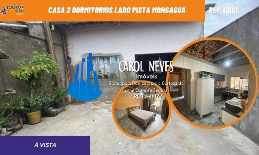 Foto 1 de Casa com 2 quartos à venda, 69m2 em Mongagua - SP