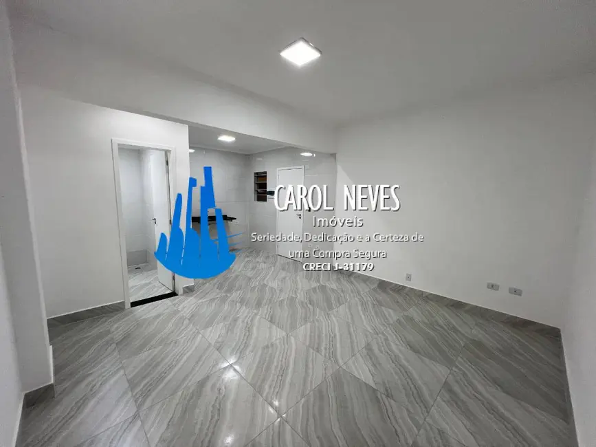 Foto 2 de Kitnet com 1 quarto à venda, 28m2 em Canto do Forte, Praia Grande - SP