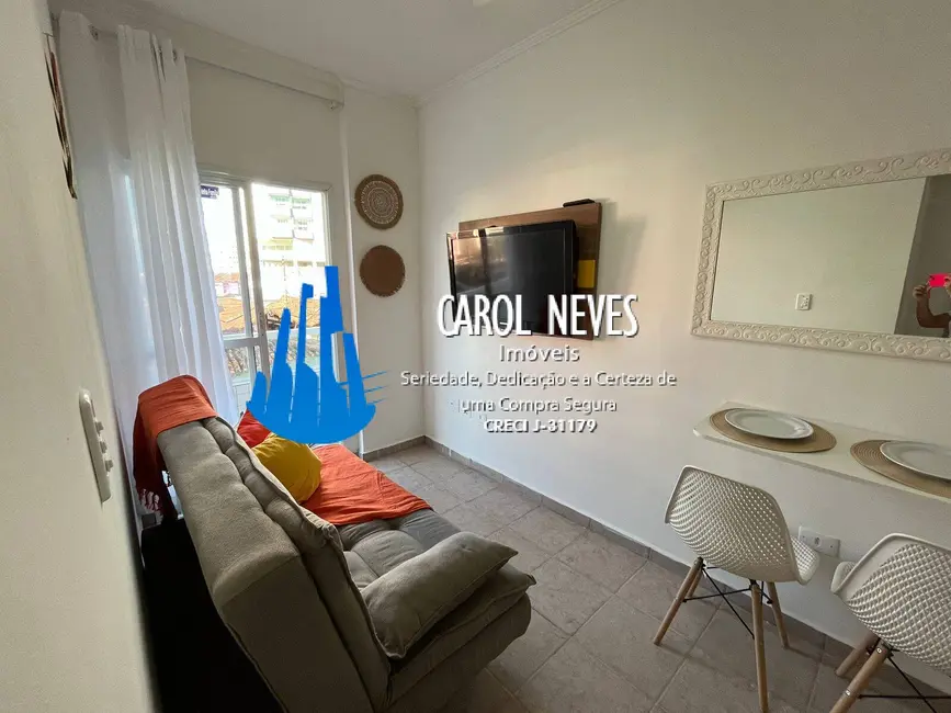 Foto 3 de Apartamento com 1 quarto à venda, 65m2 em Mirim, Praia Grande - SP