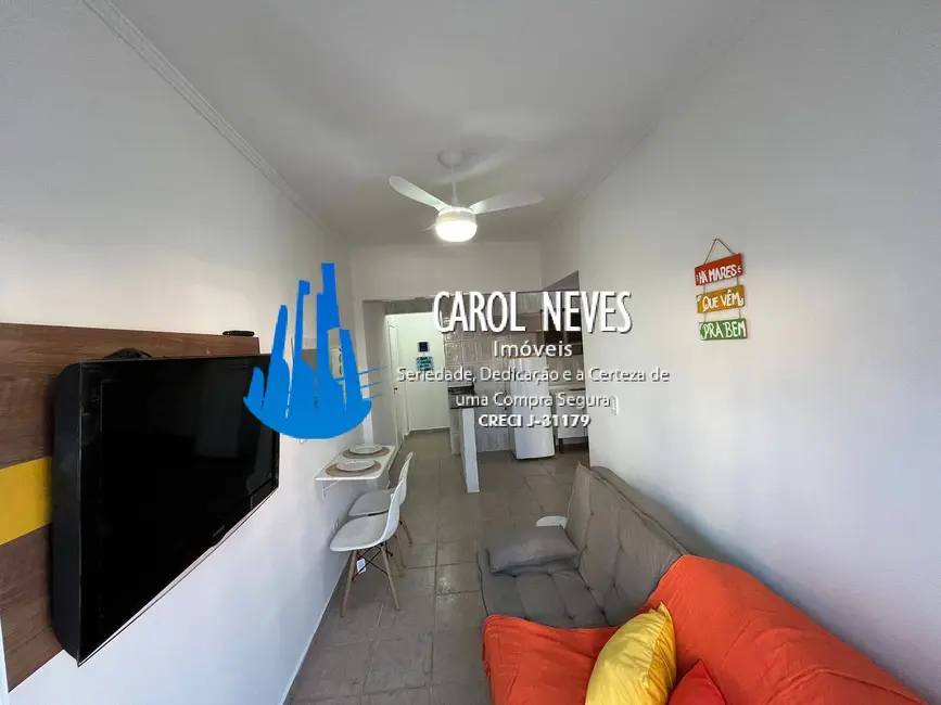 Foto 4 de Apartamento com 1 quarto à venda, 65m2 em Mirim, Praia Grande - SP