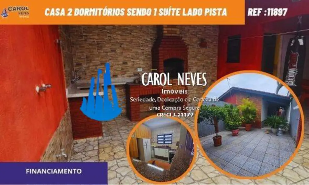 Foto 1 de Casa com 2 quartos à venda, 85m2 em Mongagua - SP