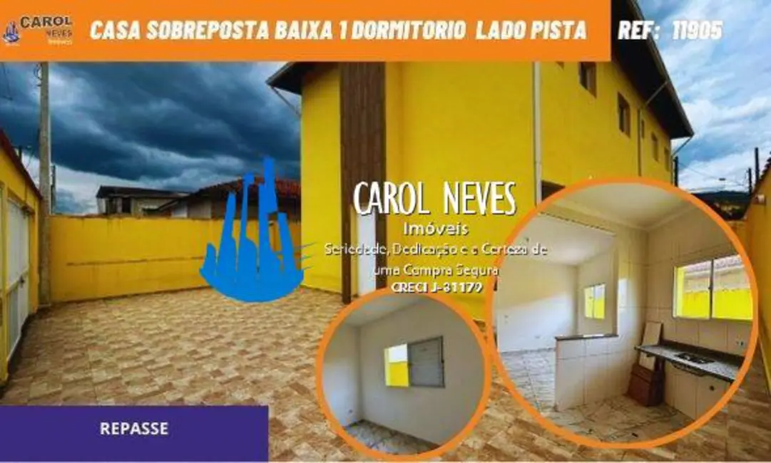 Foto 1 de Casa com 1 quarto à venda, 60m2 em Itanhaem - SP