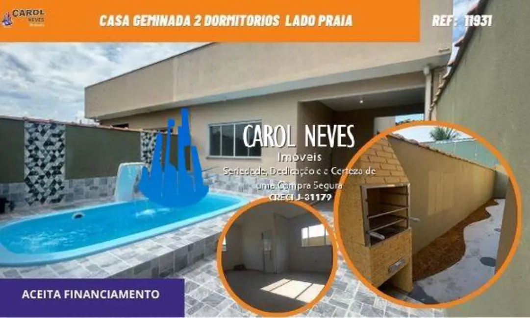 Foto 1 de Casa com 2 quartos à venda, 80m2 em Itanhaem - SP