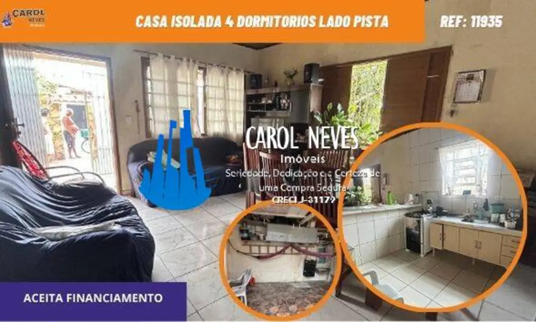 Foto 1 de Casa com 4 quartos à venda, 200m2 em Mongagua - SP