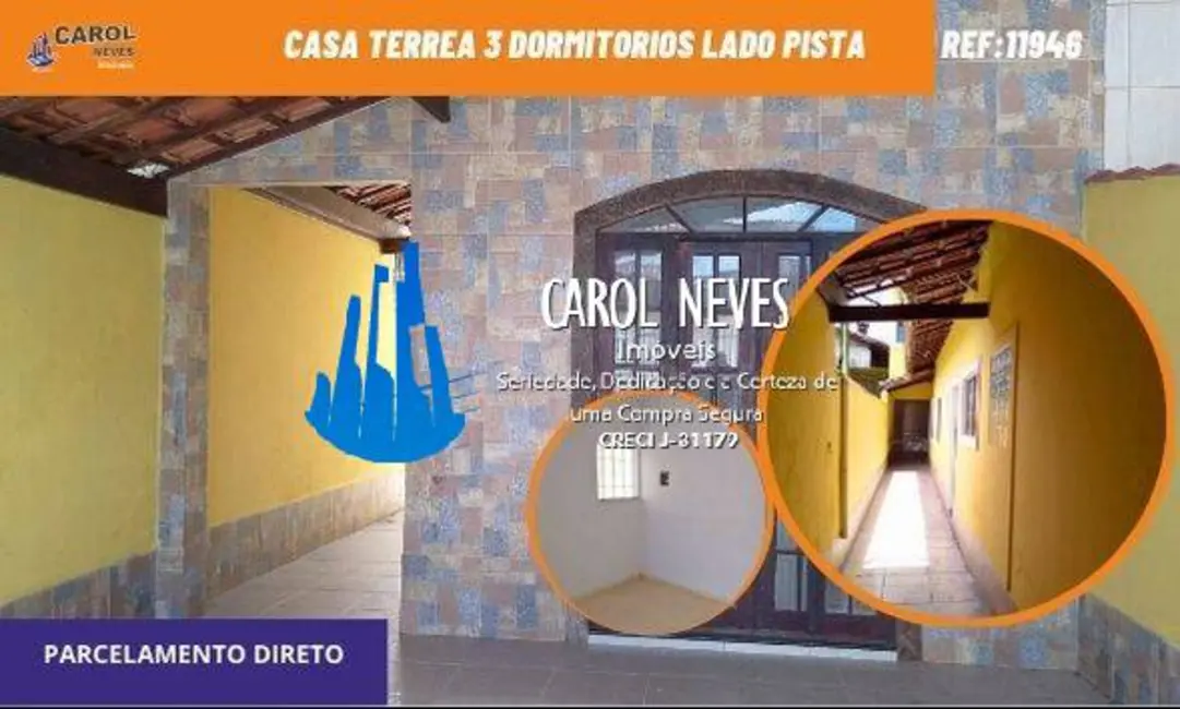 Casa com 3 quartos à venda, 118m2 em Praia Grande - SP - imagem 1 Foto 1 de Casa com 3 quartos à venda, 118m2 em Praia Grande - SP