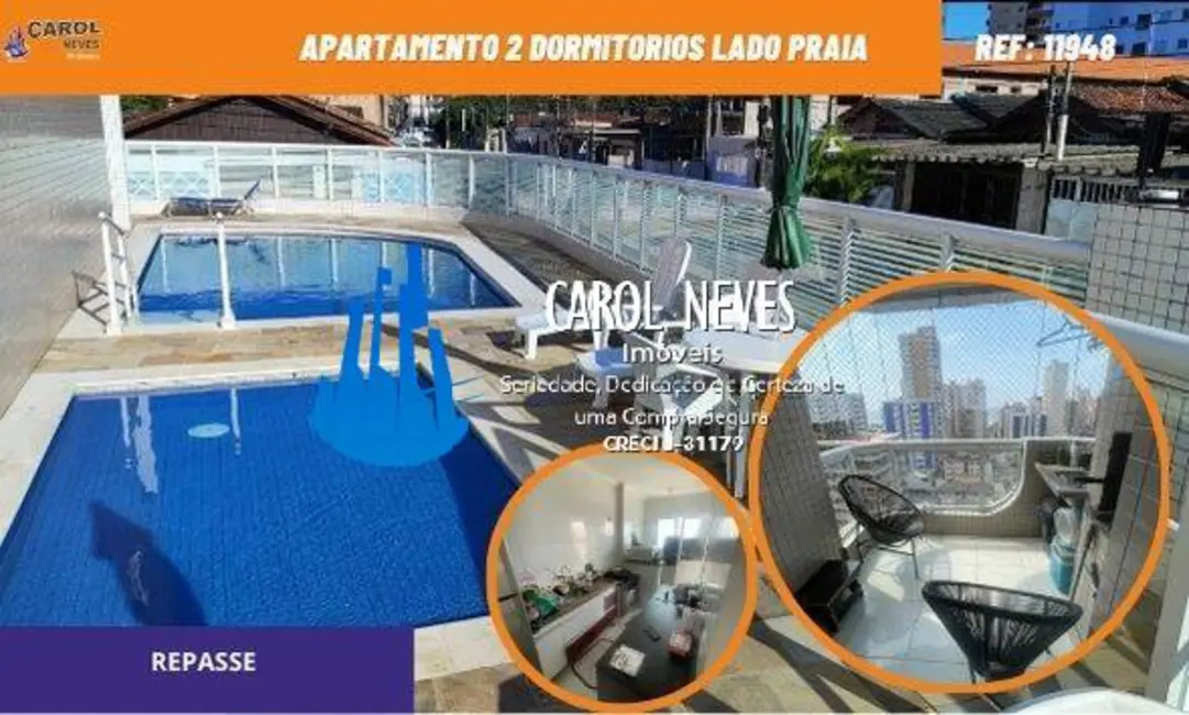 Apartamento com 2 quartos à venda, 65m2 em Aviação, Praia Grande - SP - imagem 1 Foto 1 de Apartamento com 2 quartos à venda, 65m2 em Aviação, Praia Grande - SP