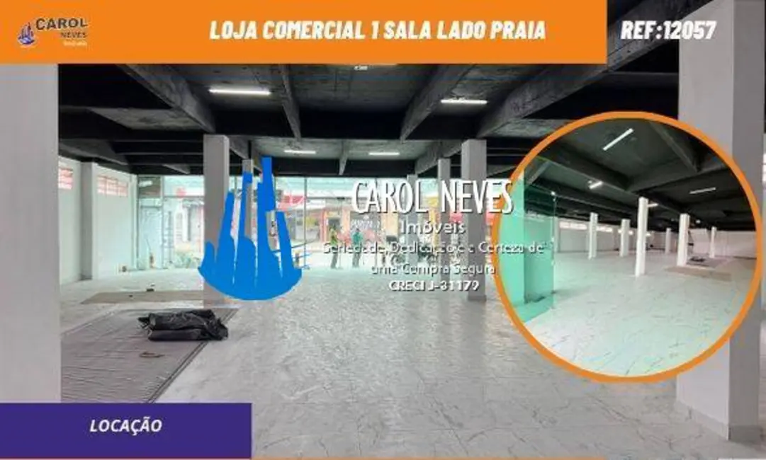 Foto 1 de Loja para alugar, 450m2 em Tupi, Praia Grande - SP