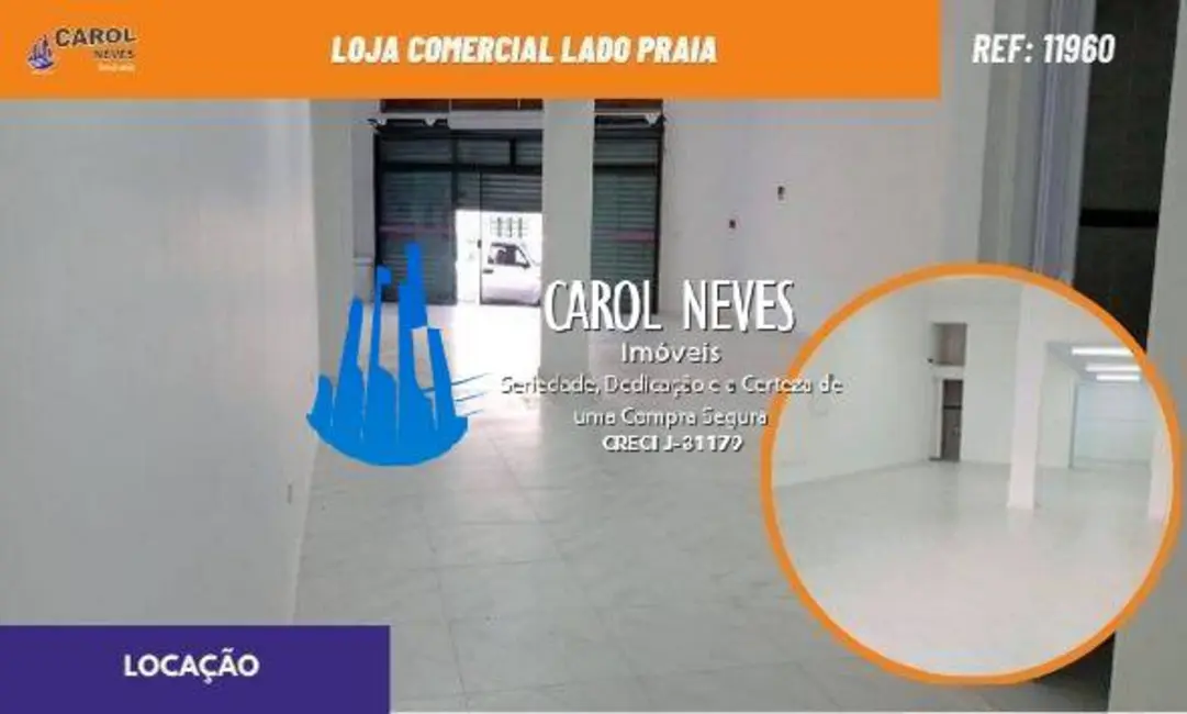 Foto 1 de Loja para alugar, 100m2 em Praia Grande - SP