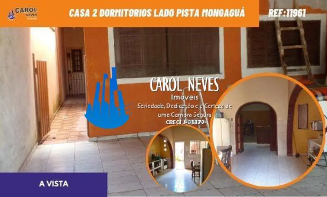 Foto 1 de Casa com 2 quartos à venda, 80m2 em Mongagua - SP