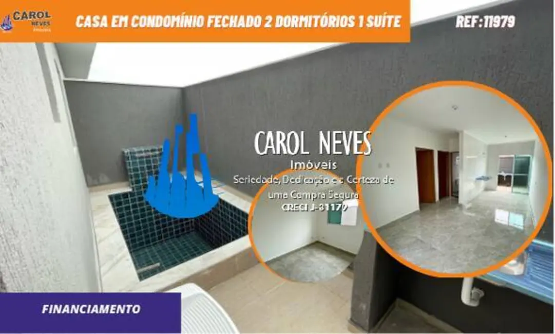 Casa de Condomínio com 2 quartos à venda, 96m2 em Itanhaem - SP - imagem 1 Foto 1 de Casa de Condomínio com 2 quartos à venda, 96m2 em Itanhaem - SP