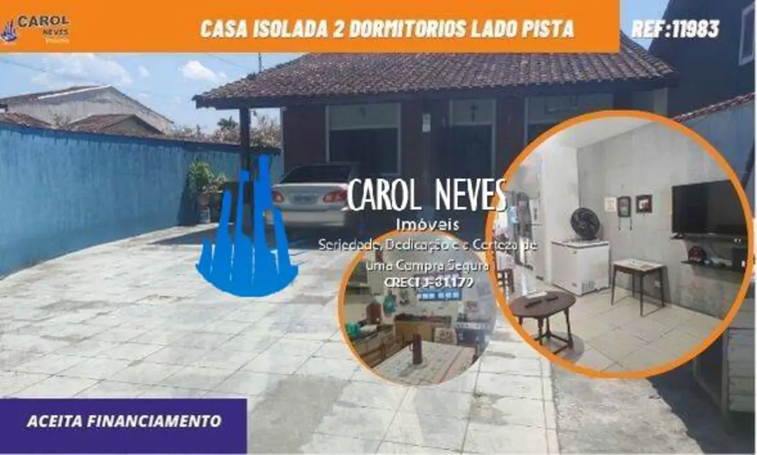 Foto 1 de Casa com 2 quartos à venda, 107m2 em Mongagua - SP