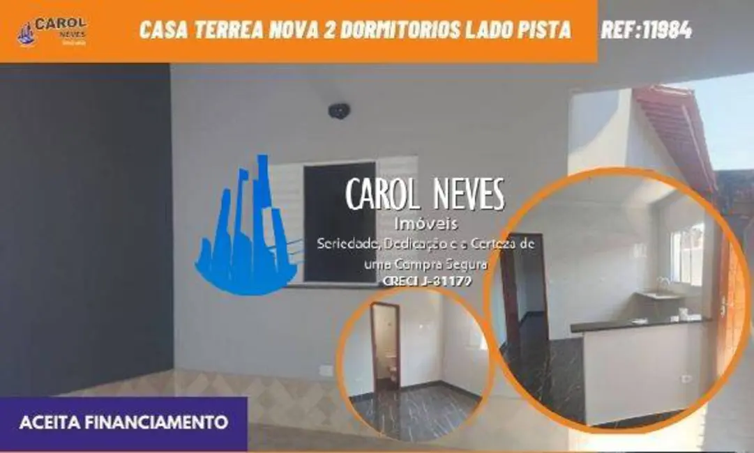 Foto 1 de Casa com 2 quartos à venda, 60m2 em Mongagua - SP