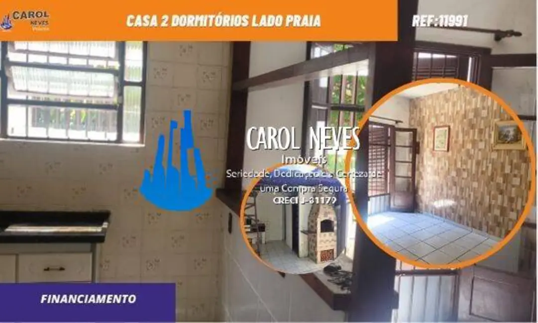 Foto 1 de Casa com 2 quartos à venda, 80m2 em Mongagua - SP