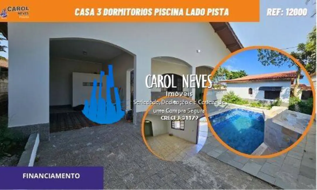 Foto 1 de Casa com 3 quartos à venda, 300m2 em Mongagua - SP