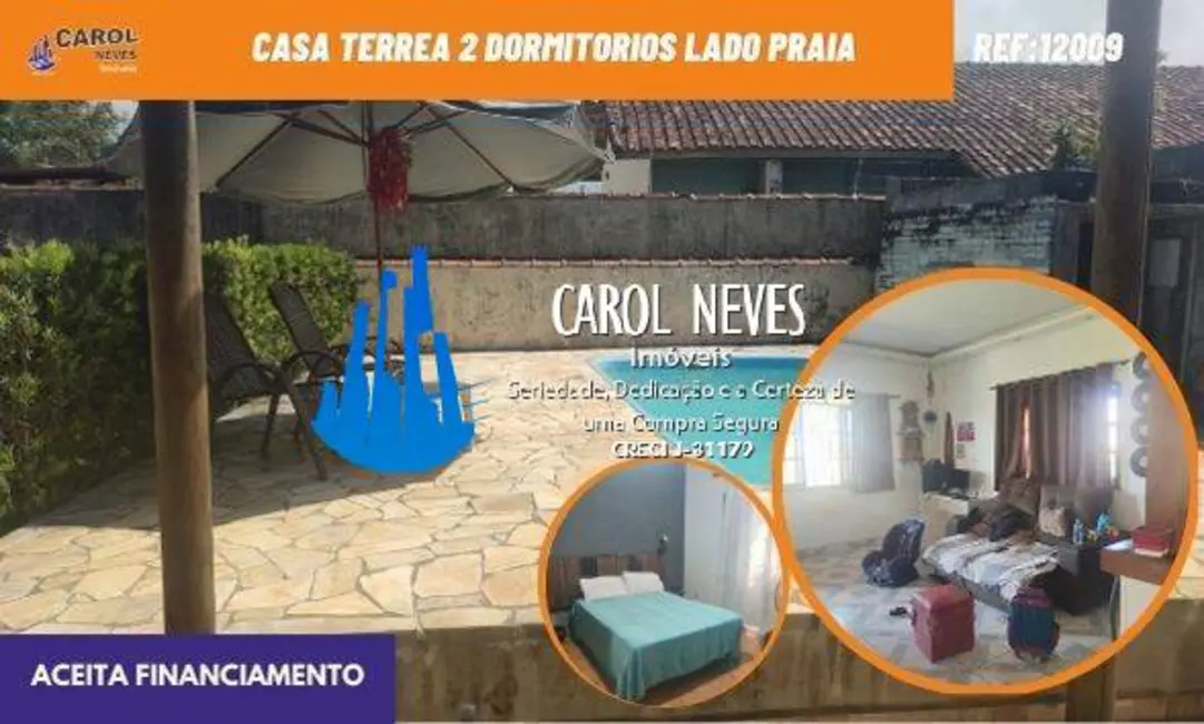 Foto 1 de Casa com 2 quartos à venda, 125m2 em Itanhaem - SP