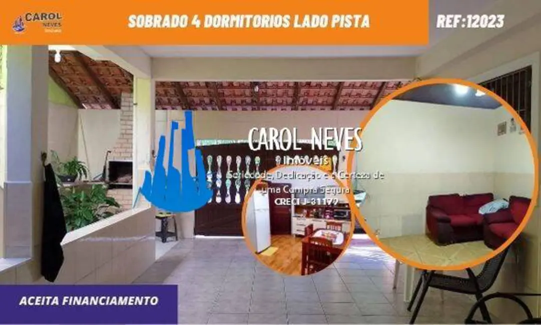 Sobrado com 4 quartos à venda, 134m2 em Itanhaem - SP - imagem 1 Foto 1 de Sobrado com 4 quartos à venda, 134m2 em Itanhaem - SP