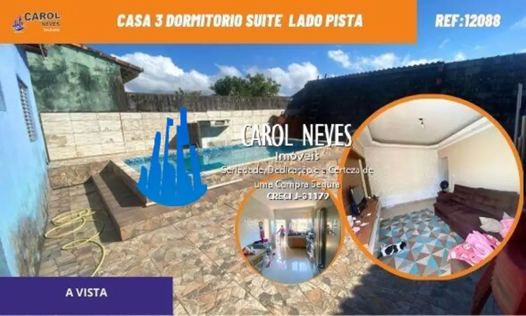 Foto 1 de Casa com 4 quartos à venda em Mongagua - SP
