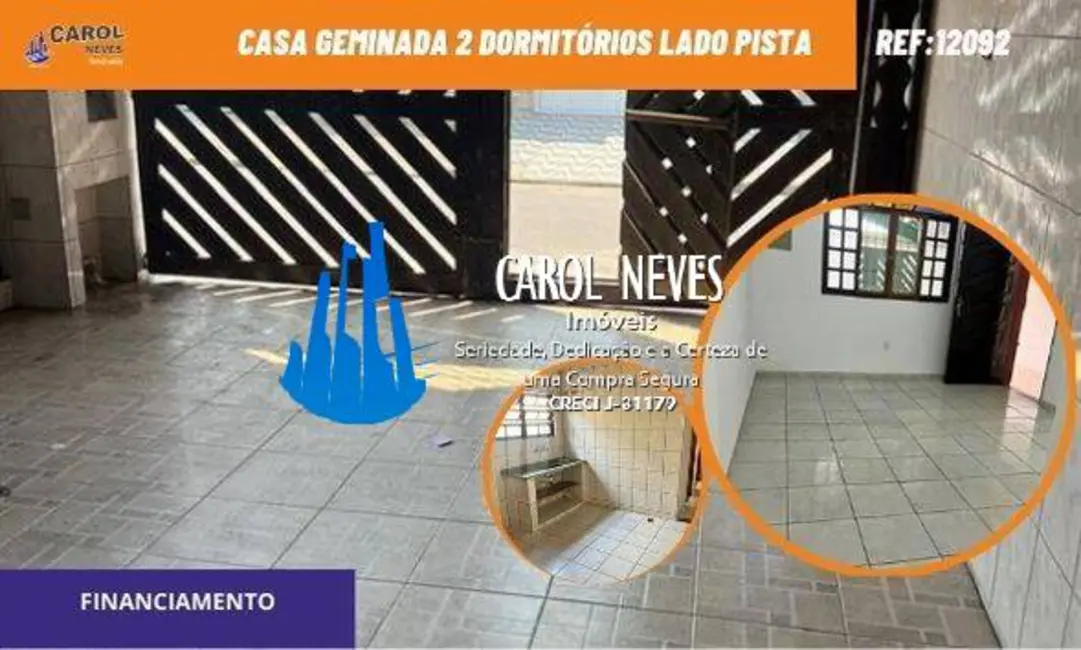 Foto 1 de Casa com 2 quartos à venda, 125m2 em Melvi, Praia Grande - SP