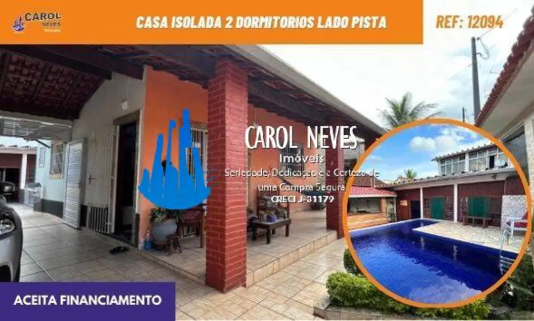 Foto 1 de Casa com 2 quartos à venda em Mongagua - SP