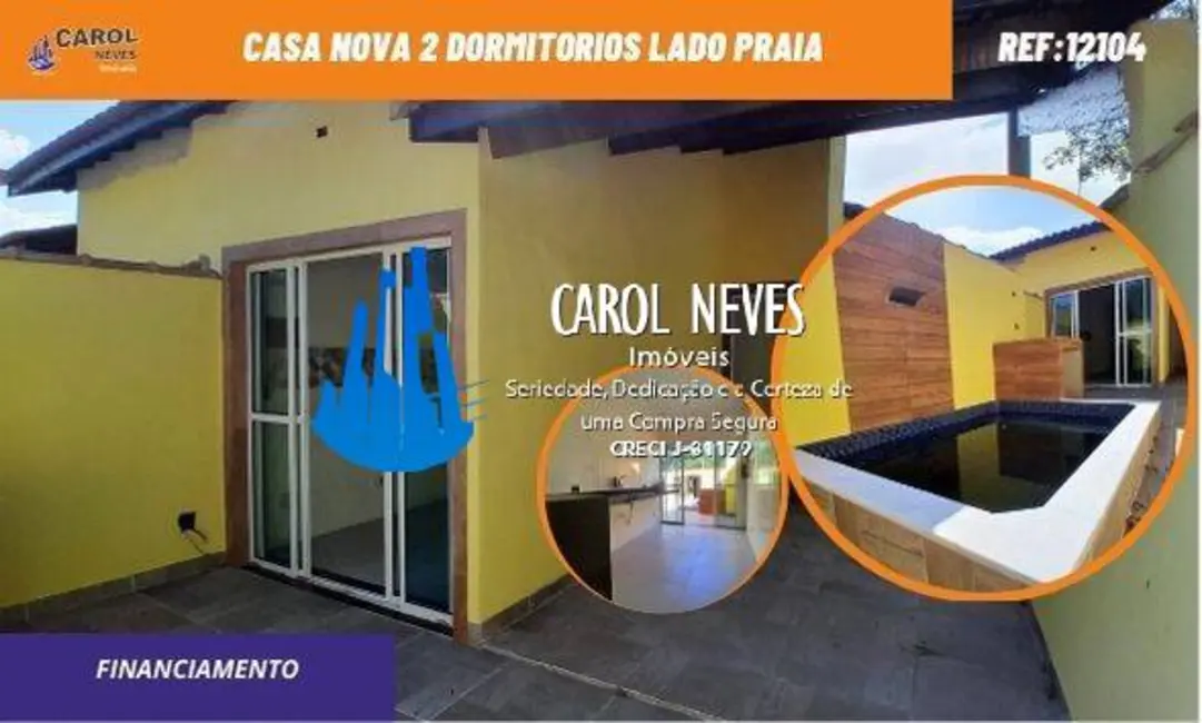Foto 1 de Casa com 2 quartos à venda, 60m2 em Itanhaem - SP