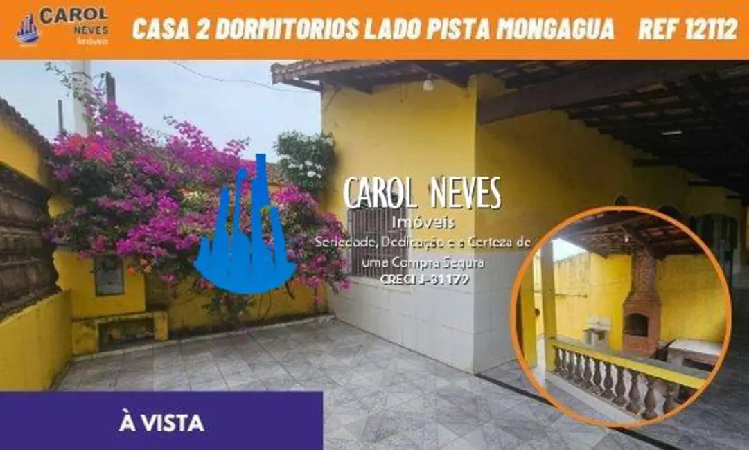 Foto 1 de Casa com 2 quartos à venda, 90m2 em Agenor de Campos, Mongagua - SP